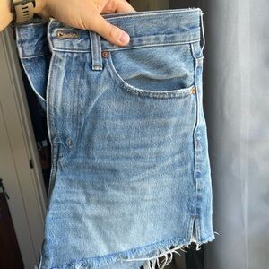 Madewell Relaxed Mid length Denim Shorts